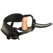 Женский страпон с вагинальной пробкой Woman Strap - 12 см. - LOVETOY (А-Полимер) - купить с доставкой во Владимире