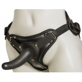Женский страпон с вагинальной пробкой Woman Strap - 12 см. - LOVETOY (А-Полимер) - купить с доставкой во Владимире