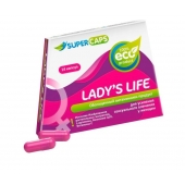 Возбуждающие капсулы Ladys Life - 14 капсул (0,35 гр.) - SuperCaps - купить с доставкой во Владимире