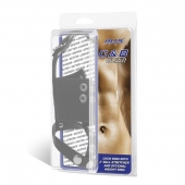 Кольцо на член и мошонку Cock Ring With 2  Ball Stretcher And Optional Weight Ring - BlueLine - во Владимире купить с доставкой