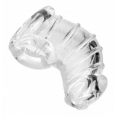 Насадка для ограничения эрекции Detained Soft Body Chastity Cage - XR Brands - купить с доставкой во Владимире