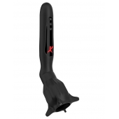 Чёрный вибростимулятор для головки члена с эффектом всасывания Vibrating Roto-Sucker - Pipedream - во Владимире купить с доставкой