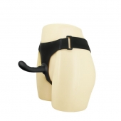 Страпон с изогнутой головкой Ultra Harness Curvy Dildo - 15,8 см. - Baile - купить с доставкой во Владимире