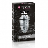 Анальный плаг для электростимуляции Hector Helix Buttplug L - 11,5 см. - MyStim - купить с доставкой во Владимире