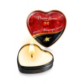 Массажная свеча с ароматом ванили Bougie Massage Candle - 35 мл. - Plaisir Secret - купить с доставкой во Владимире