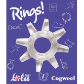 Прозрачное эрекционное кольцо Rings Cogweel - Lola Games - во Владимире купить с доставкой