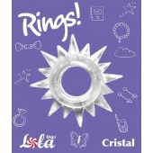 Прозрачное эрекционное кольцо Rings Cristal - Lola Games - во Владимире купить с доставкой