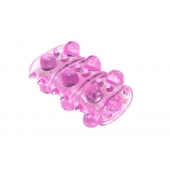 Розовая насадка на пенис Rings Armour - Lola Games - во Владимире купить с доставкой