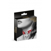 Красный чокер с замком в форме сердца - Bijoux Pour Toi - купить с доставкой во Владимире