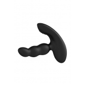 Черный силиконовый стимулятор простаты Levett Nitoc с пультом ДУ - Levett - во Владимире купить с доставкой