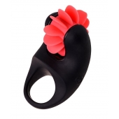 Чёрно-красное эрекционное виброкольцо Erotist - Erotist Adult Toys - во Владимире купить с доставкой
