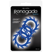 Набор из 3 синих эрекционных колец Renegade Gears - NS Novelties - во Владимире купить с доставкой