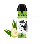 Интимный гель TOKO Pear   Exotic Green Tea с ароматом груши и зеленого чая - 165 мл. - Shunga - купить с доставкой во Владимире