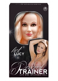 Надувная кукла с вибрацией и 2 любовными отверстиями Hot Lucy Lifesize Love Doll - NMC - во Владимире купить с доставкой