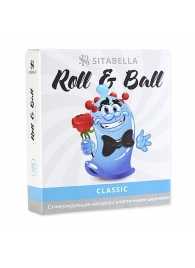 стимулирующий презерватив-насадка Roll   Ball Classic - Sitabella - купить с доставкой во Владимире