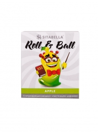 Стимулирующий презерватив-насадка Roll   Ball Apple - Sitabella - купить с доставкой во Владимире