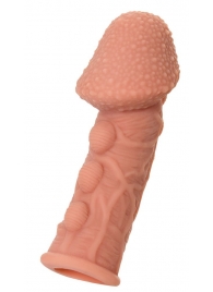 Насадка на фаллос с пузыриками, венками и ребристостью KOKOS Extreme Sleeve 09 - 12,7 см. - KOKOS - во Владимире купить с доставкой