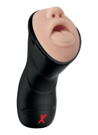 Мастурбатор-ротик Deep Throat Vibrating Stroker - Pipedream - во Владимире купить с доставкой