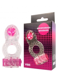 Прозрачное эрекционное кольцо Erowoman-Eroman - Erowoman-Eroman - во Владимире купить с доставкой