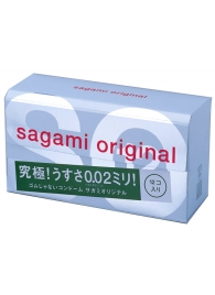 Ультратонкие презервативы Sagami Original - 12 шт. - Sagami - купить с доставкой во Владимире