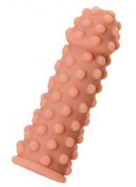 Телесная реалистичная насадка KOKOS Extreme Sleeve 02 с дополнительной стимуляцией - 12,7 см. - KOKOS - во Владимире купить с доставкой Телесная реалистичная насадка KOKOS Extreme Sleeve 02 с дополнительной стимуляцией - 12,7 см. - KOKOS - во Владимире купить с доставкой