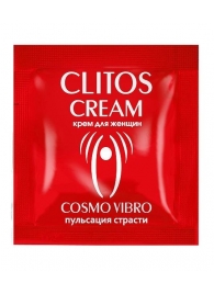 Пробник возбуждающего крема для женщин Clitos Cream - 1,5 гр. - Биоритм - купить с доставкой во Владимире
