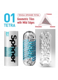 Мастурбатор SPINNER Tetra - Tenga - во Владимире купить с доставкой