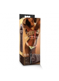 Коричневый мастурбатор-ротик Heather - Blush Novelties - во Владимире купить с доставкой