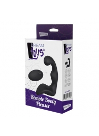 Черный вибромассажер простаты REMOTE BOOTY PLEASER - Dream Toys - во Владимире купить с доставкой