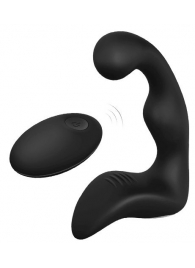 Черный вибромассажер простаты REMOTE BOOTY PLEASER - Dream Toys - во Владимире купить с доставкой