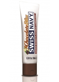 Лубрикант с ароматом шоколада Swiss Navy Chocolate Bliss Lube - 10 мл. - Swiss navy - купить с доставкой во Владимире