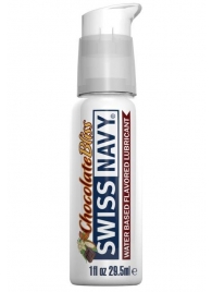 Лубрикант с ароматом шоколада Swiss Navy Chocolate Bliss Lube - 29,5 мл. - Swiss navy - купить с доставкой во Владимире