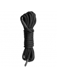 Черная веревка для бондажа Easytoys Bondage Rope - 5 м. - Easy toys - купить с доставкой во Владимире