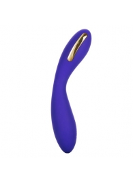 Фиолетовый вибратор с электростимуляцией Intimate E-Stimulator Wand - 21,5 см. - California Exotic Novelties - купить с доставкой во Владимире