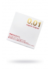 Супертонкий презерватив Sagami Original 0.01 - 1 шт. - Sagami - купить с доставкой во Владимире