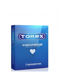 Гладкие презервативы Torex  Классические  - 3 шт. - Torex - купить с доставкой во Владимире