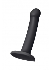 Черный фаллос на присоске Silicone Bendable Dildo S - 17 см. - Strap-on-me купить во Владимире с доставкой в Orgasmix.ru Черный фаллос на присоске Silicone Bendable Dildo S - 17 см. - Strap-on-me - купить с доставкой во Владимире