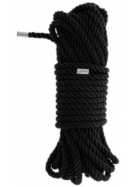 Черная веревка для бондажа BONDAGE ROPE - 10 м. - Dream Toys - купить с доставкой во Владимире