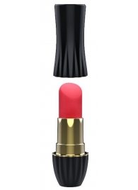 Клиторальный стимулятор-помада LIPSTICK - 9,3 см. - Dream Toys - купить с доставкой во Владимире