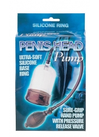 Помпа на головку фаллоса Penis Head Pump - Seven Creations - во Владимире купить с доставкой