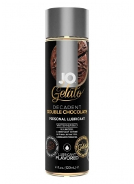 Лубрикант с ароматом шоколада JO GELATO DECADENT DOUBLE CHOCOLATE - 120 мл. - System JO - купить с доставкой во Владимире