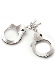 Металлические наручники Metal Handcuffs - Fifty Shades of Grey - купить с доставкой во Владимире