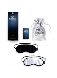 Набор из двух масок на глаза Soft Blindfold Twin Pack - Fifty Shades of Grey - купить с доставкой во Владимире