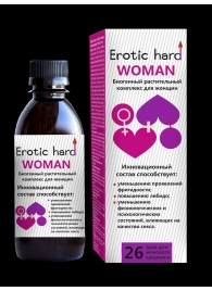 Женский биогенный концентрат для повышения либидо Erotic hard Woman - 250 мл. - Erotic Hard - купить с доставкой во Владимире