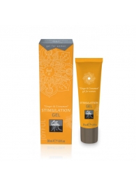 Возбуждающий интимный гель STIMULATION GEL Ginger   Cinnamon - 30 мл. - Shiatsu - купить с доставкой во Владимире