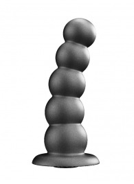 Черная насадка-плаг на харнесс PLATINUM 9 - 24 см. - LOVETOY (А-Полимер) - купить с доставкой во Владимире