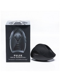 Черный инновационный мужской вибратор PULSE SOLO ESSENTIAL - Hot Octopuss - во Владимире купить с доставкой