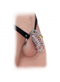 Кольцо верности Extreme Chastity Belt с фиксацией головки - Pipedream - купить с доставкой во Владимире