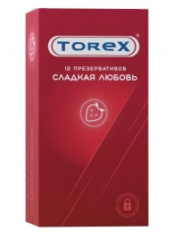 Презервативы Torex  Сладкая любовь  с ароматом клубники - 12 шт. - Torex - купить с доставкой во Владимире