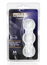Прозрачный фигурный мастурбатор Master Stroker - Blush Novelties - во Владимире купить с доставкой